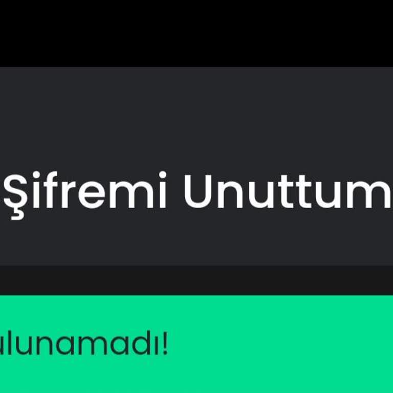 Bitay Uygulamasında Hesap Erişim Sorunu