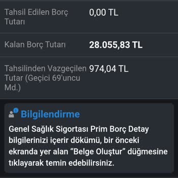 GSS Borcu Çalışmama Rağmen Artıyor