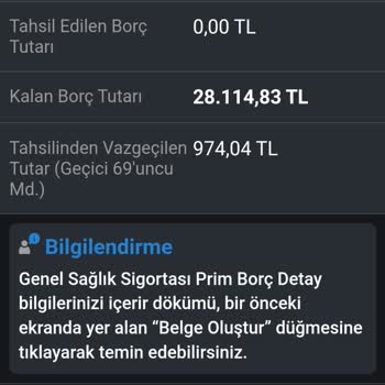 GSS Borcu Çalışmama Rağmen Artıyor