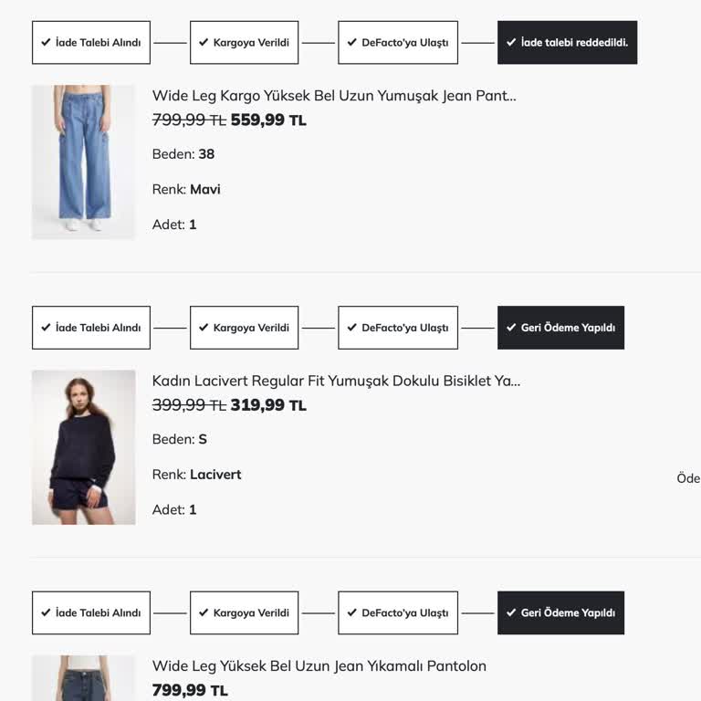 DeFacto İade Talebinde Belirsizlik Ve Çözüm Beklentisi