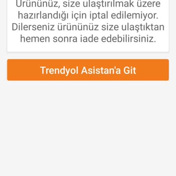 Yanlış Beden Siparişi Ve İptal Sorunu