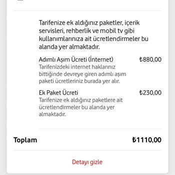 Fatura Tutarlarında Anlamsız Artış