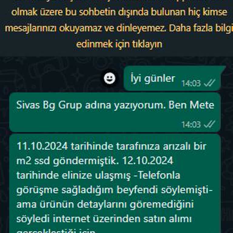 Atom Bilişim'de İletişim Sorunları Ve Arızalı Ürün Süreci