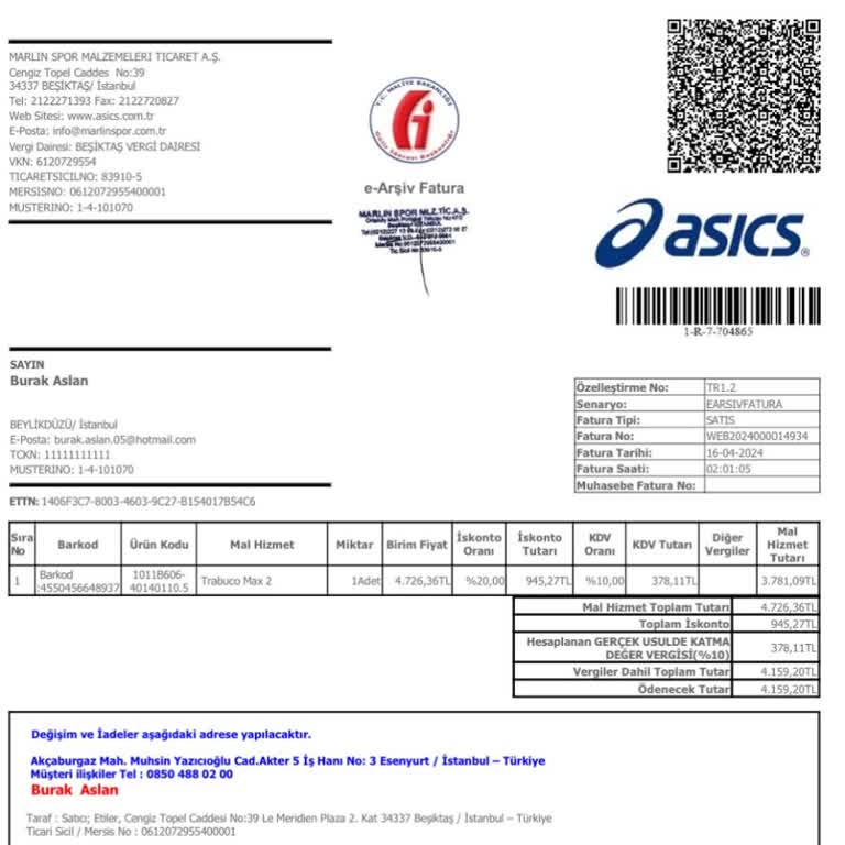 Asics Koşu Ayakkabısında Beklenmedik Astar Sorunu