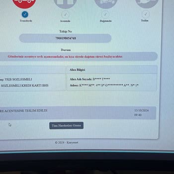 Kuryenet'in İlgisizliği Ve Yanıltıcı Takip Sistemi