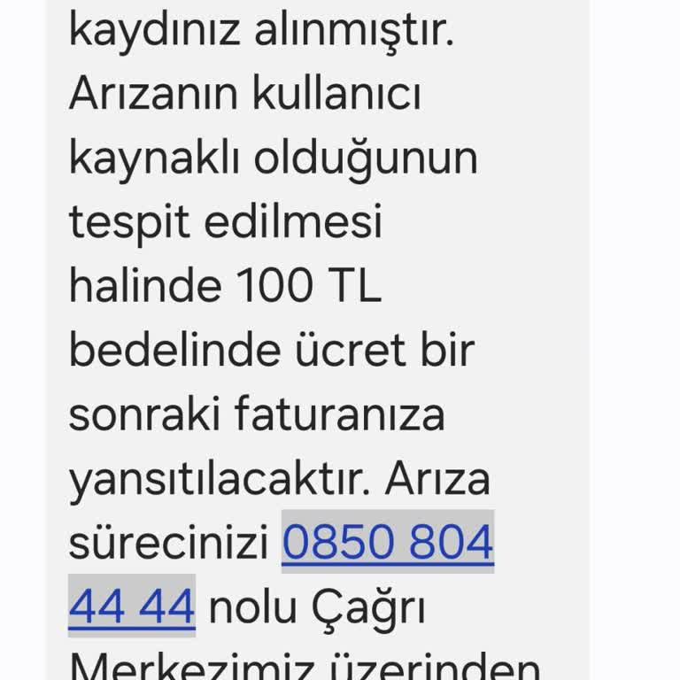 Modem Arızası Ve Yetersiz Müşteri Hizmetleri