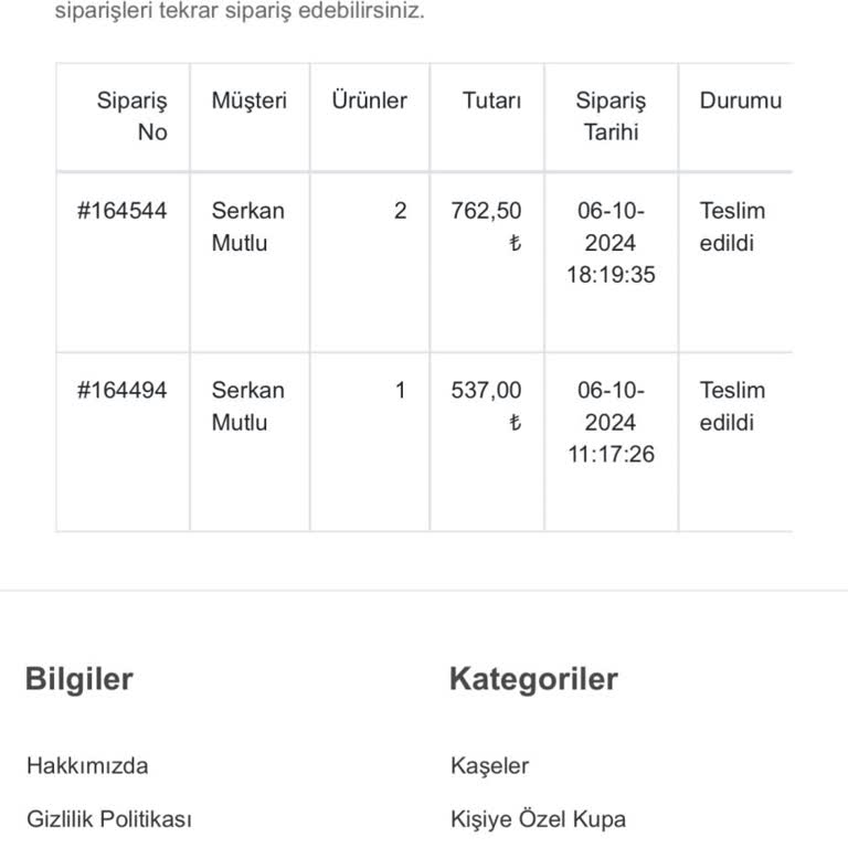 Eksik Teslimat Ve Haksız Kargo Ücreti Talebi