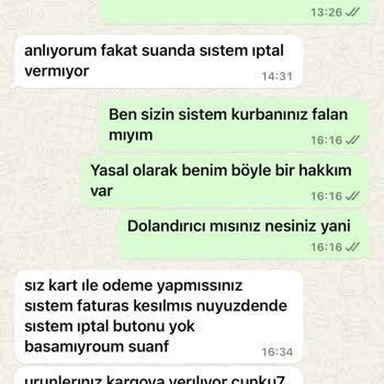 Yanıltıcı Ürün Ve Kötü Müşteri Hizmeti Deneyimi