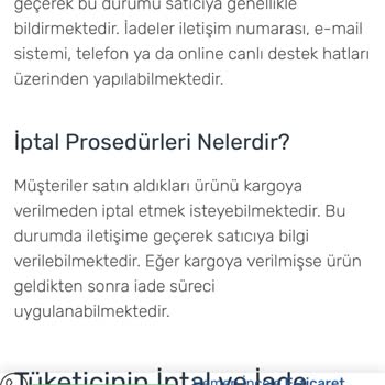 Yanıltıcı Ürün Ve Kötü Müşteri Hizmeti Deneyimi