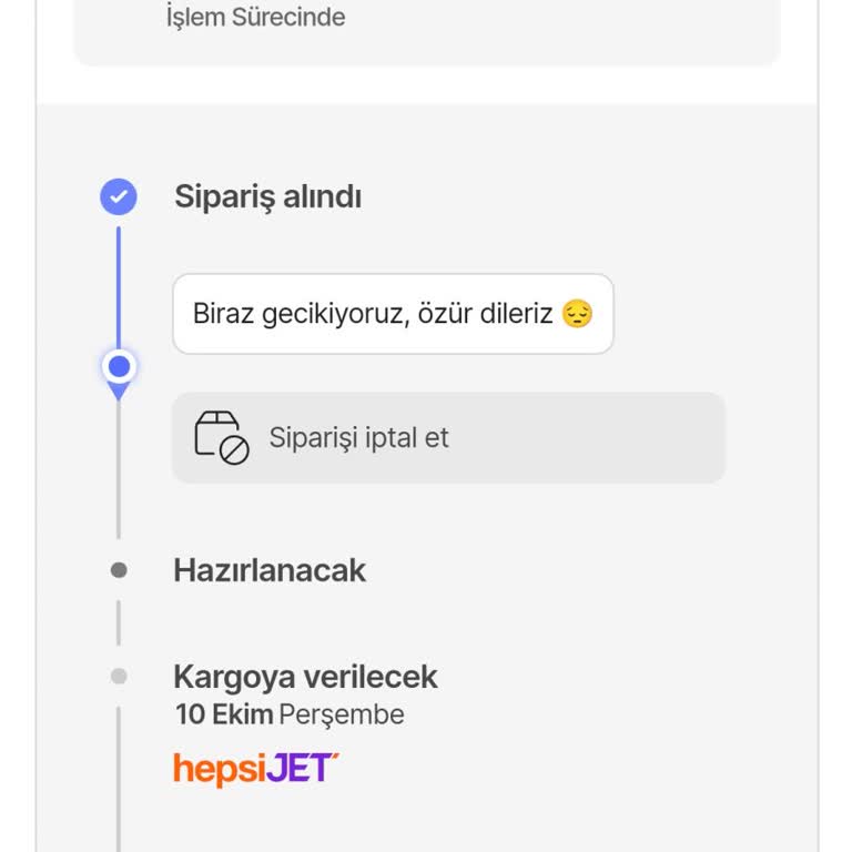 Hepsiburada'da Promosyonlu Sipariş Sorunu