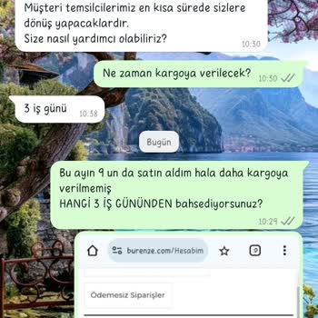 Brunze'den Aldığım Aydınlatmalar Hala Kargoya Verilmedi