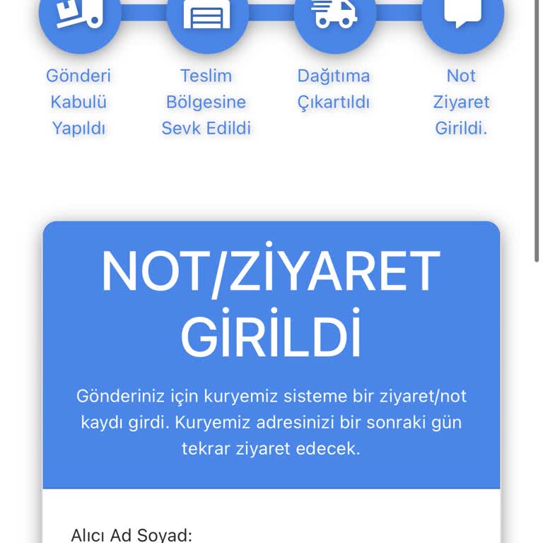 Kart Teslimatında Yaşanan Sorun Ve İletişim Eksikliği
