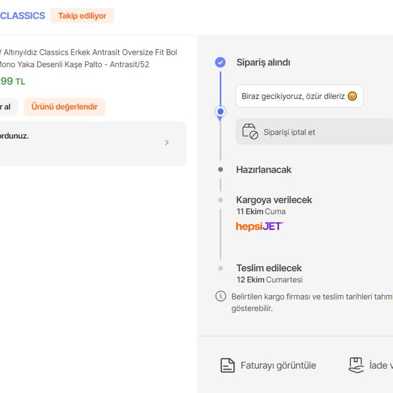 Hepsiburada'da Değişim Sürecinde Yaşanan Stok Ve İletişim Sorunları