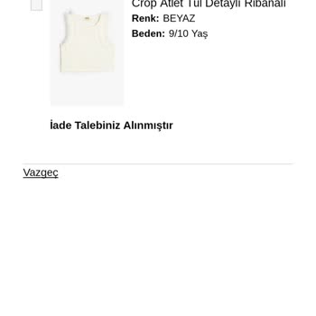 Koton'da Kaybolan Ürün Ve İade Sorunu