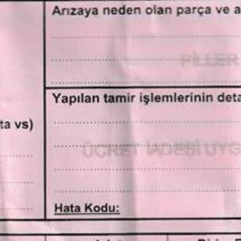 Garanti Süresi Dolmadan Bozulan Vidalama Cihazı Mağduriyeti