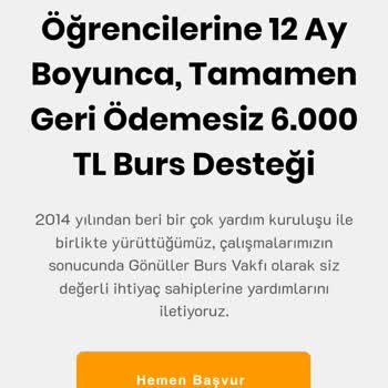 Burs Vaadiyle Kimlik Bilgilerimin Çalınması
