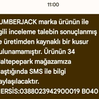 Lumberjack Ayakkabıda Hızlı Yıpranma Sorunu