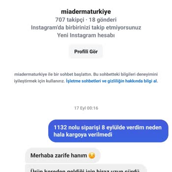 Sipariş Gecikmesi Ve Yanıltıcı Bilgilendirme