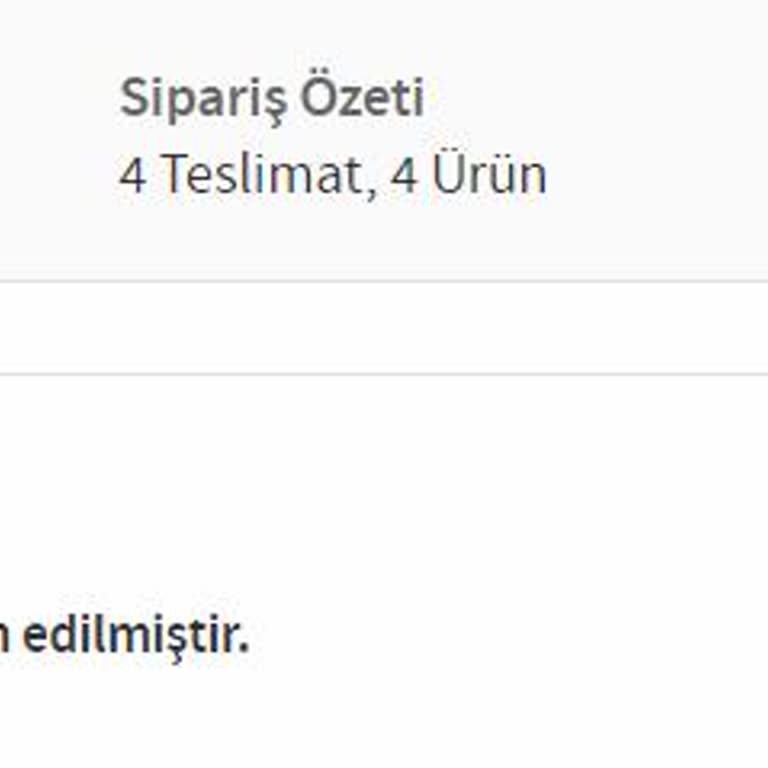 Trendyol Siparişim Nerede Kaldı