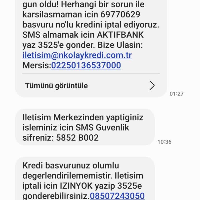 Nkolay Kredi Sürecinde İletişim Ve Sistem Sorunları
