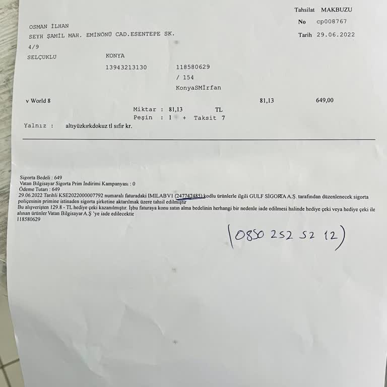 Kasko Anlaşmazlığı: Ücretsiz Pil Değişimi Talebi Karşılanmıyor