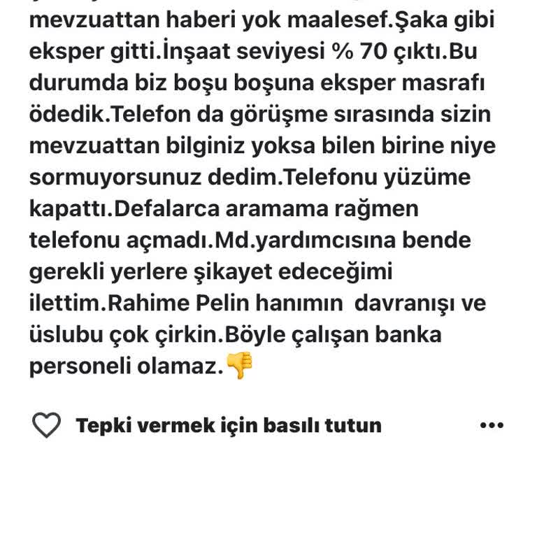 Konut Kredisi Başvurusunda Eksper Sorunu Ve Kötü İletişim