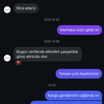 Ürün Teslim Edilmiyor, İade Yapılmıyor