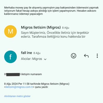 MoneyPay Mobilde Borç Ödeme Engeli Ve Tehditkar Mesajlar