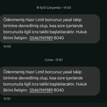 MoneyPay Mobilde Borç Ödeme Engeli Ve Tehditkar Mesajlar
