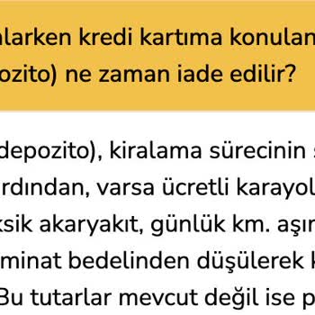 Yanıltıcı Depozito Uygulaması Ve İade Süreci Sorunu