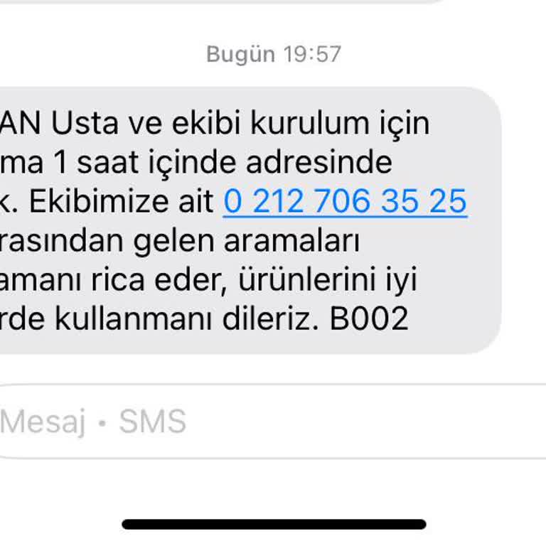 Vivense TV Sehpası Kurulumunda İletişim Sorunları