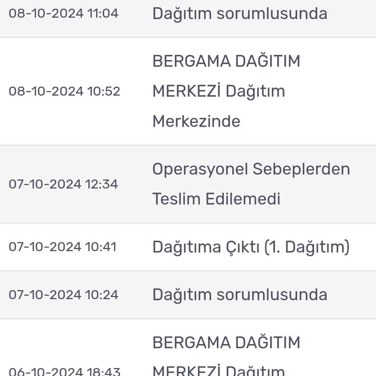 Yanlış Teslimat Kaydı: Paketim Nerede?