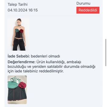 Yanlış Ürün Gönderimi Ve İade Sorunlarıyla Mağduriyet