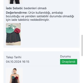 Yanlış Ürün Gönderimi Ve İade Sorunlarıyla Mağduriyet