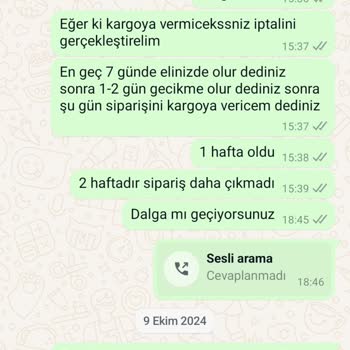 İletişim Sorunları Ve Geciken Teslimat
