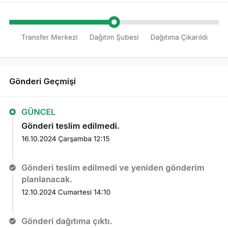 Yanlış Adrese Gönderilen Kargo Sorunu