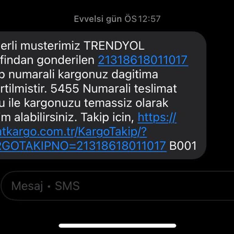 Teslim Edilmeyen Kargo Ve Yanıltıcı Bilgilendirme