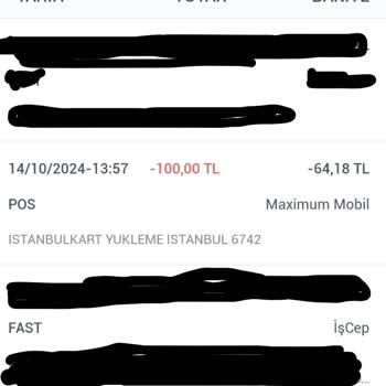 İstanbul Kart Yükleme Sorunu: Kayıp 100 TL'nin Peşinde
