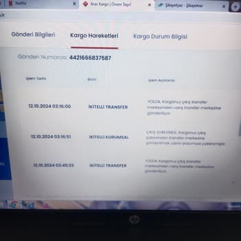 Aras Kargo'nun Yurt Dışı Gönderiminde Büyük Gecikme