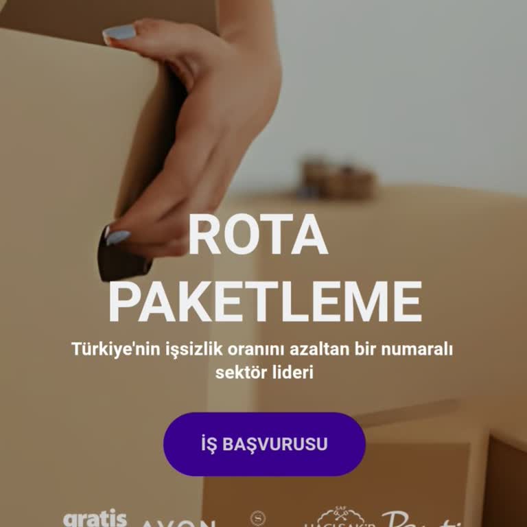 Rota Paketleme Evde Paketleme İşinde Bilgilerimin İzinsiz Kullanılması