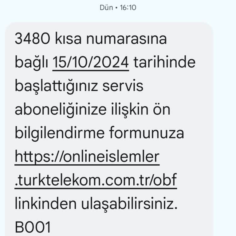 Yanlış Abonelik Ve Haksız Ücretlendirme