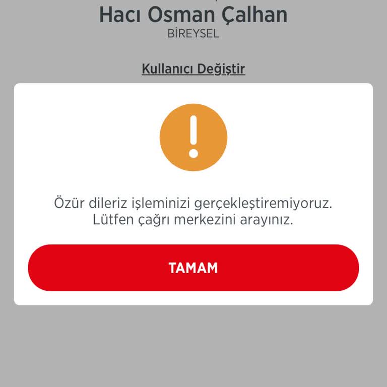 Mobil Bankacılık Blokesi Mağduriyeti