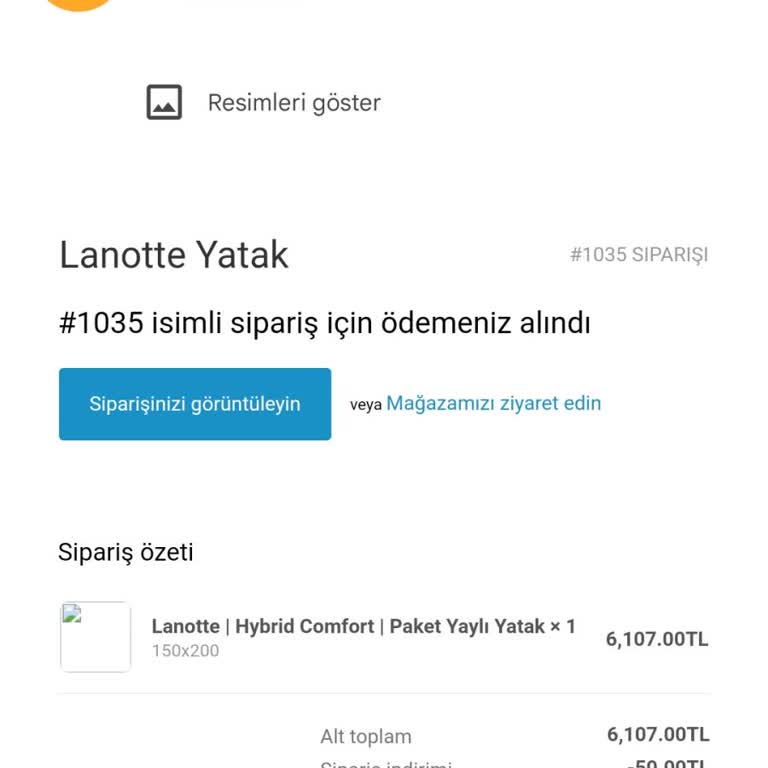 Lanotte Yatak Firması: Sipariş Gecikmesi Ve İletişimsizlik