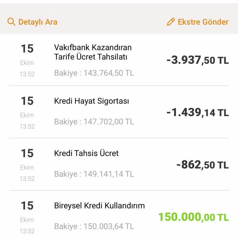 VakıfBank Kazandıran Tarife Ücreti Kesintisi Mağduriyeti