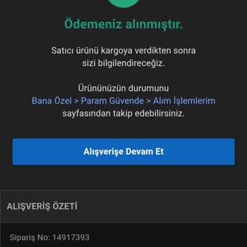 Güvenli Alışverişte Sipariş Onayı Sorunu