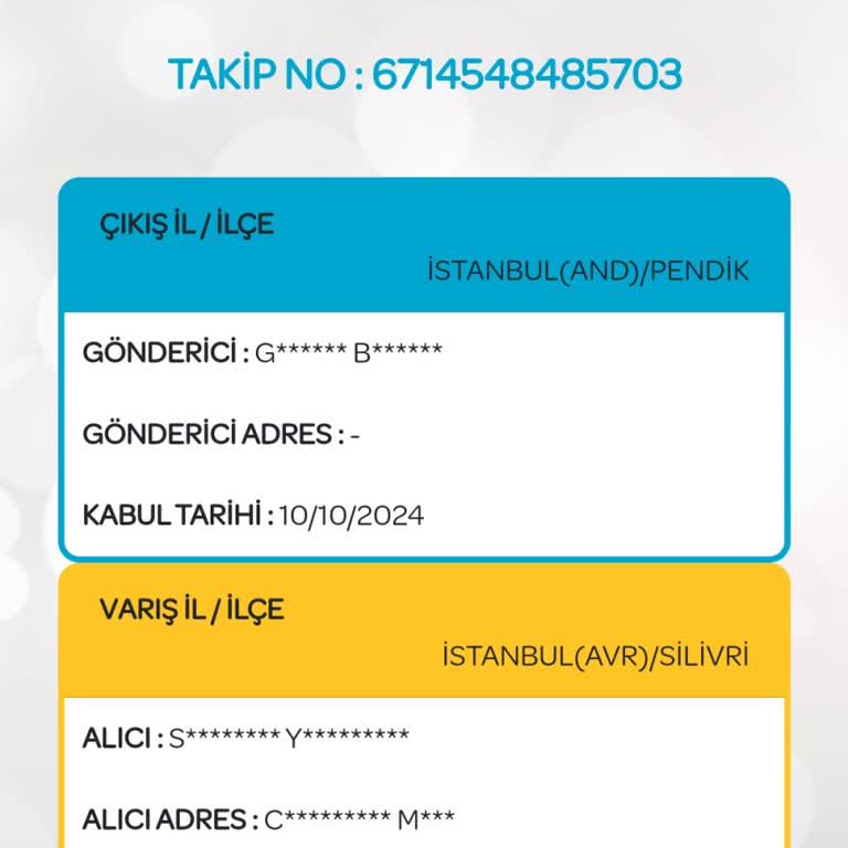 PTT Kargo'nun Ciddiyetsizliği: Banka Kartım 6 Gündür Teslim Edilmiyor