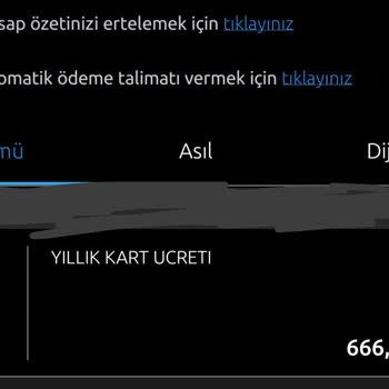 Yapı Kredi Kart Ücreti İadesi Talebi