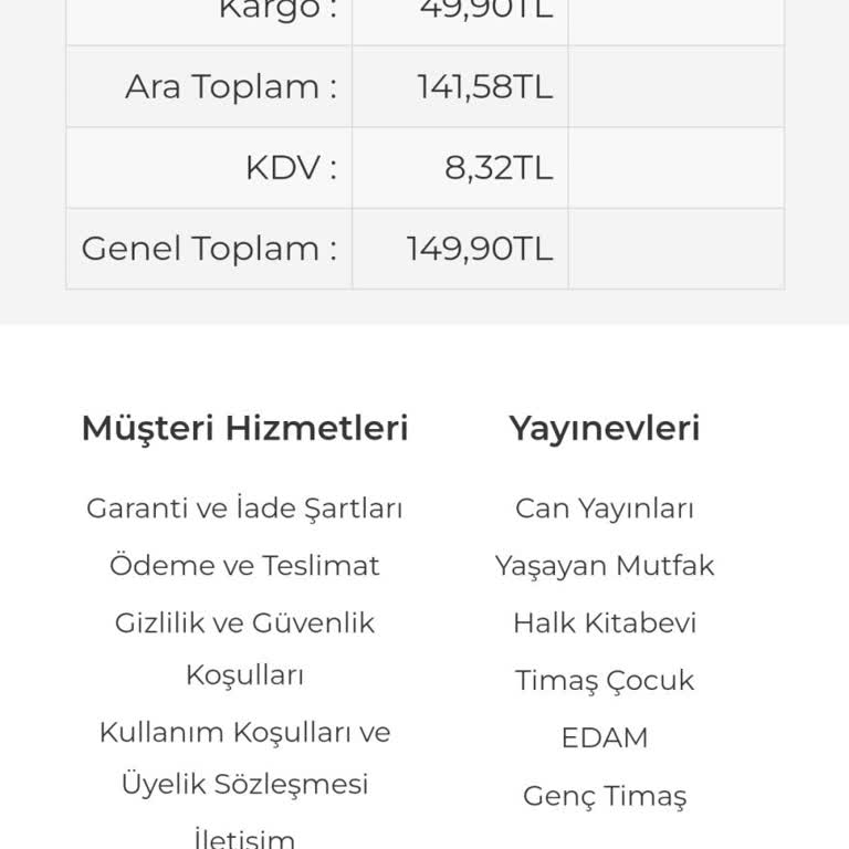 Kitap Siparişimde Uzun Süreli Gecikme Ve İletişim Sorunları