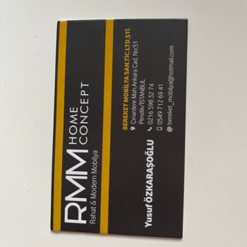 Rmm Home Concept'ten Aldığımız Koltuk Takımı Teslim Edilmiyor Ve İptal Süreci Uzuyor