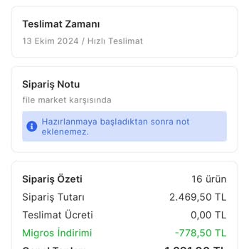 Migros İade Etmiyor: 1691 TL'lik Mağduriyet